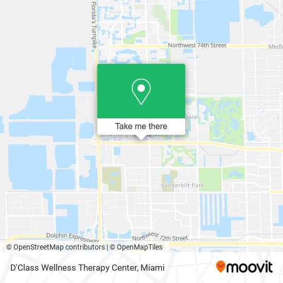 Mapa de D'Class Wellness Therapy Center