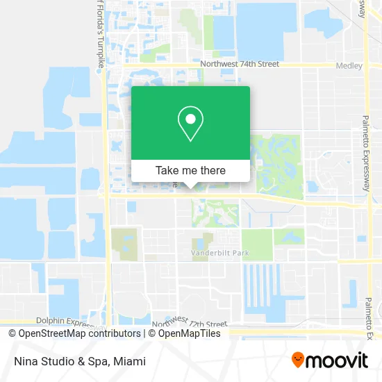 Nina Studio & Spa map