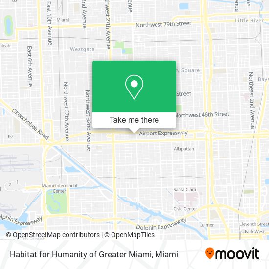 Mapa de Habitat for Humanity of Greater Miami