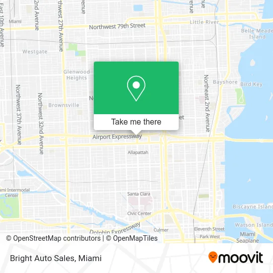 Bright Auto Sales map