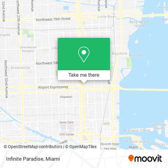 Infinite Paradise map