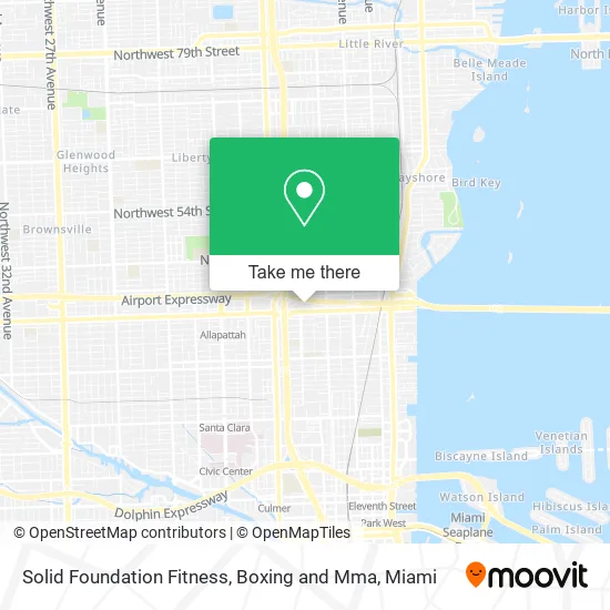 Mapa de Solid Foundation Fitness, Boxing and Mma