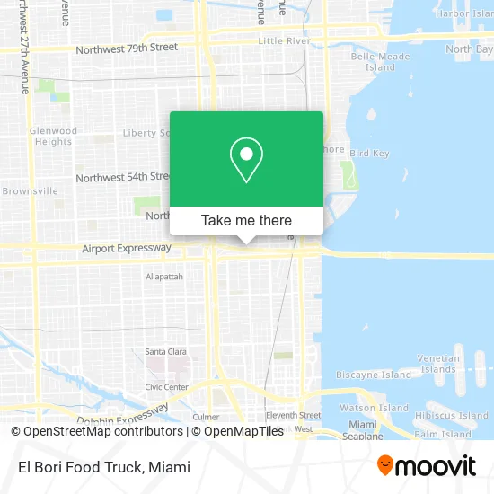 El Bori Food Truck map