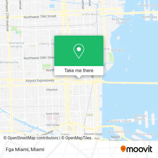 Fga Miami map