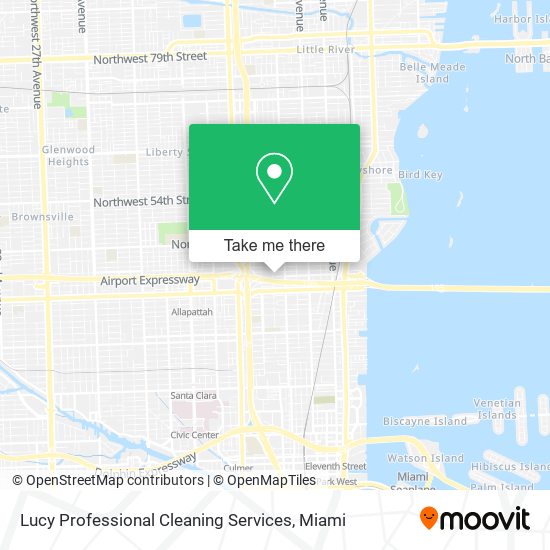 Lucy Professional Cleaning Services map