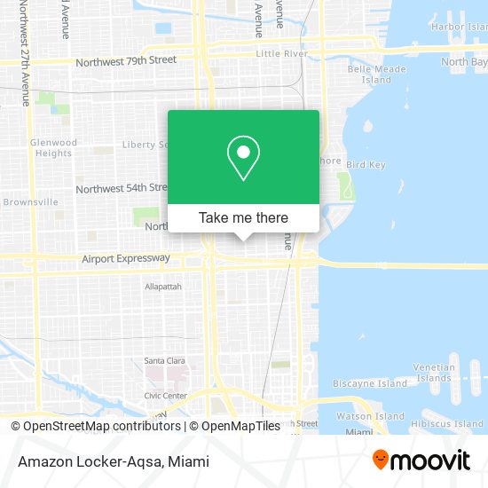 Mapa de Amazon Locker-Aqsa