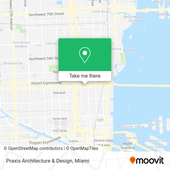 Praxis Architecture & Design map