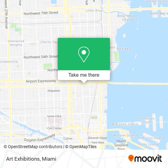 Art Exhibitions map