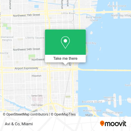 Avi & Co map