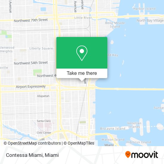 Mapa de Contessa Miami