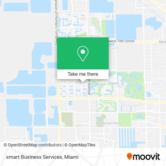 smart Business Services map