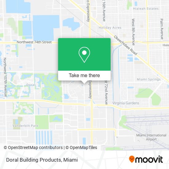 Doral Building Products map