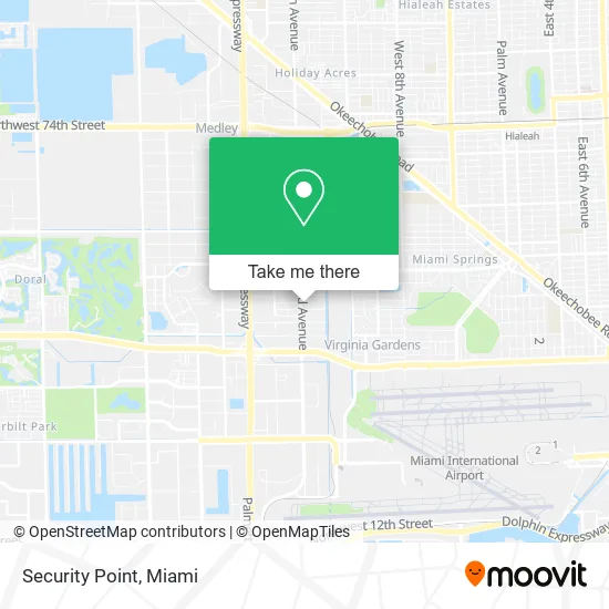Security Point map