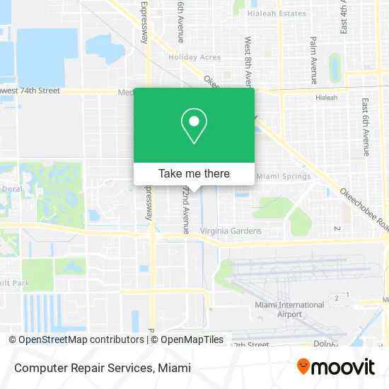Mapa de Computer Repair Services