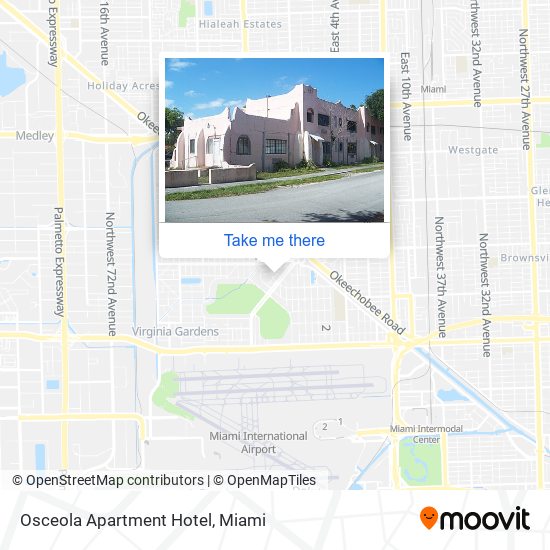 Osceola Apartment Hotel map