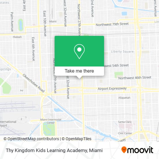 Mapa de Thy Kingdom Kids Learning Academy