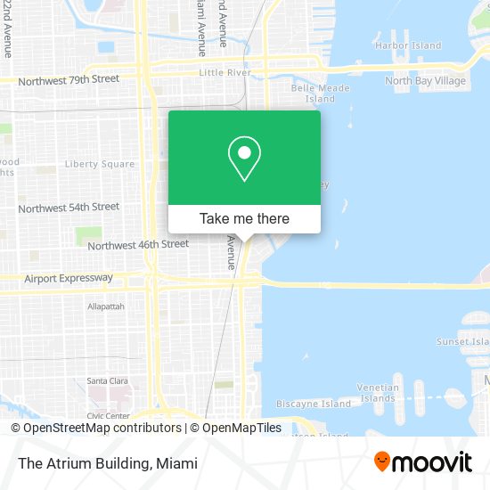 Mapa de The Atrium Building