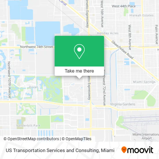 Mapa de US Transportation Services and Consulting