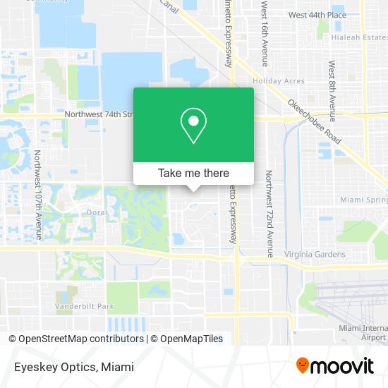 Mapa de Eyeskey Optics
