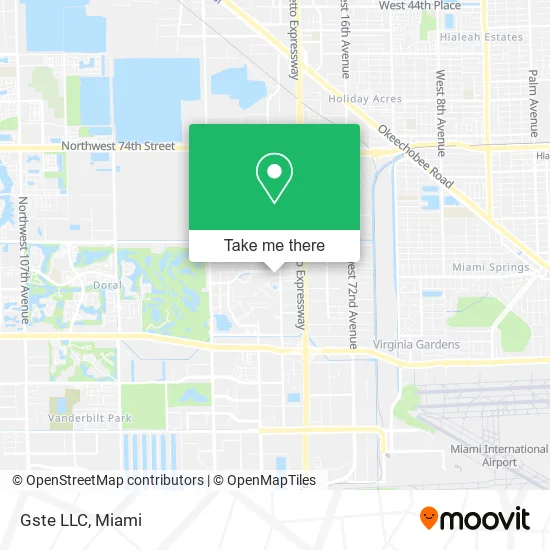 Mapa de Gste LLC