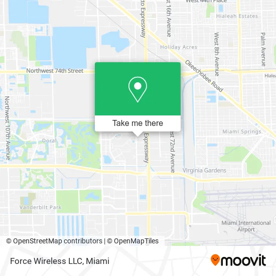 Mapa de Force Wireless LLC