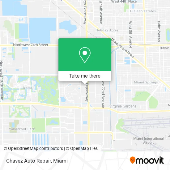 Chavez Auto Repair map