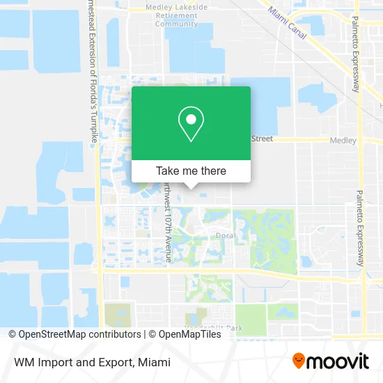 WM Import and Export map