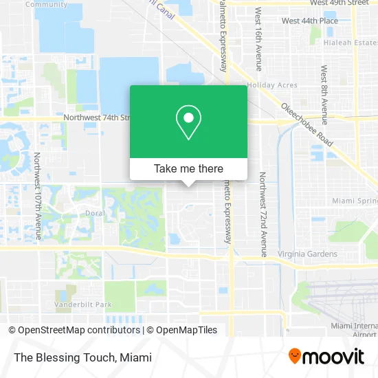 Mapa de The Blessing Touch