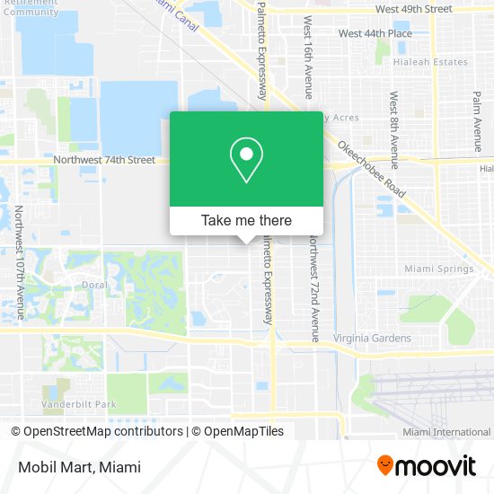 Mobil Mart map