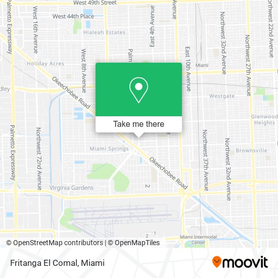 Mapa de Fritanga El Comal