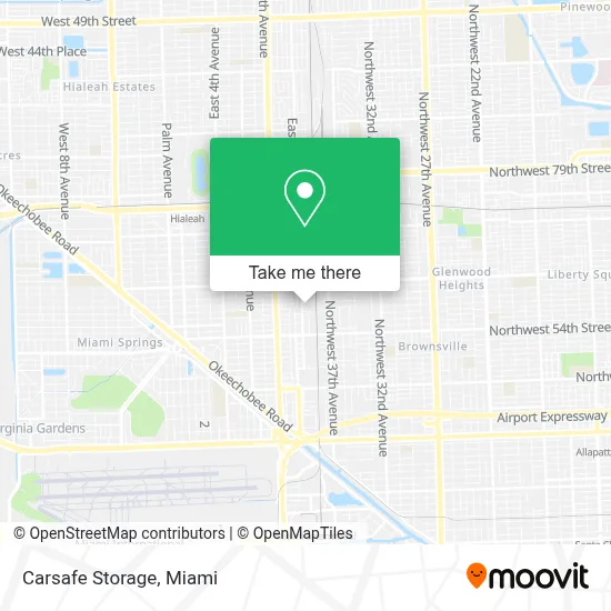 Carsafe Storage map