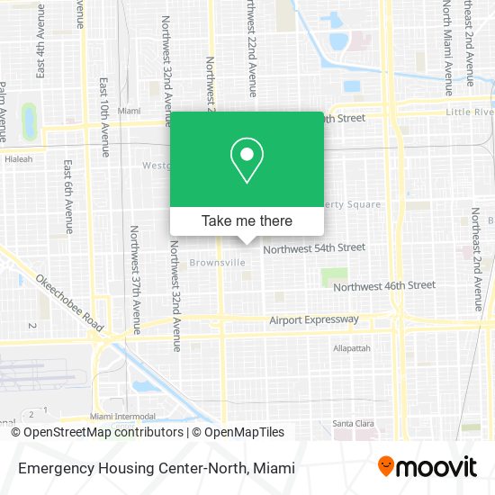 Mapa de Emergency Housing Center-North