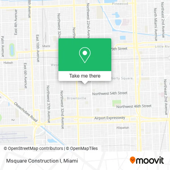 Msquare Construction I map