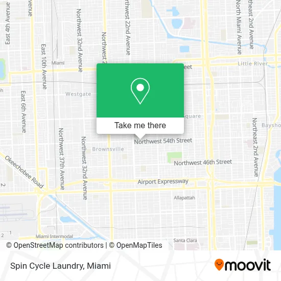 Spin Cycle Laundry map