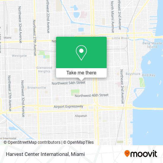 Harvest Center International map