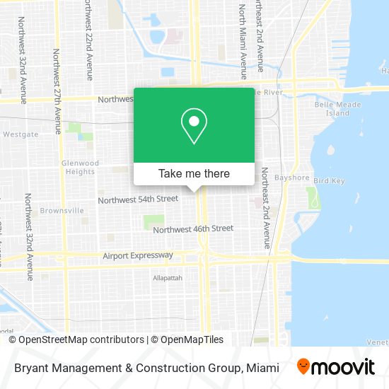 Bryant Management & Construction Group map