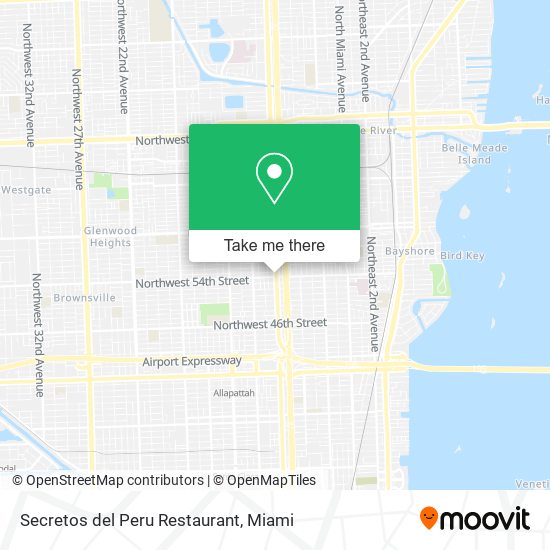 Secretos del Peru Restaurant map