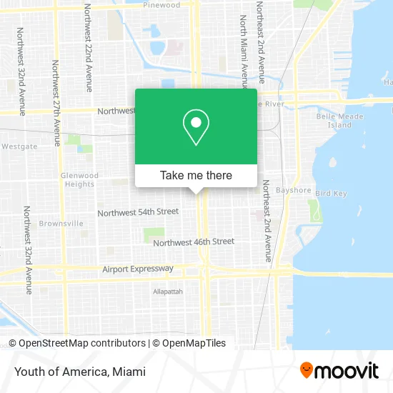 Youth of America map