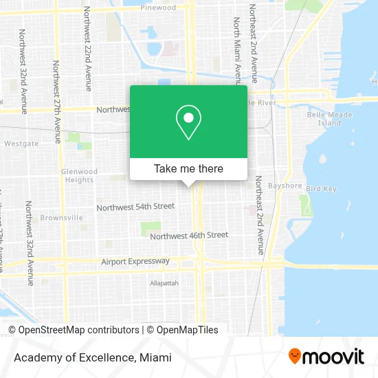 Academy of Excellence map
