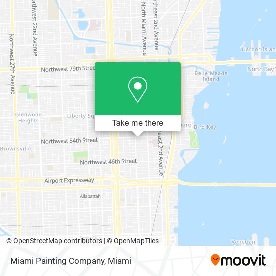 Miami Painting Company map