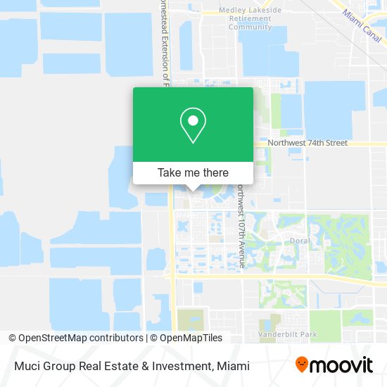 Muci Group Real Estate & Investment map