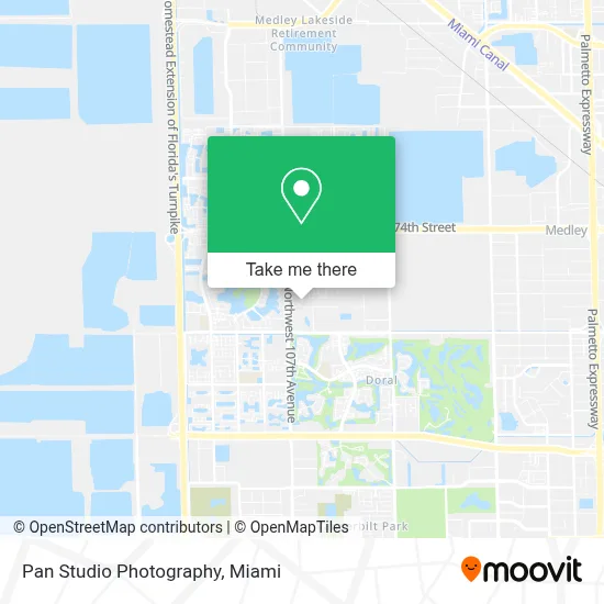 Pan Studio Photography map