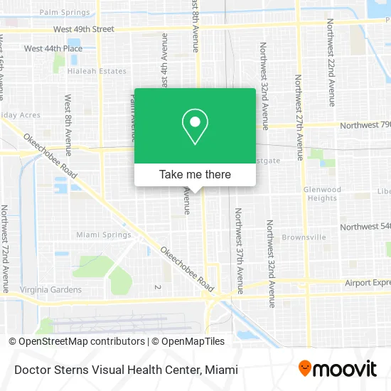 Mapa de Doctor Sterns Visual Health Center