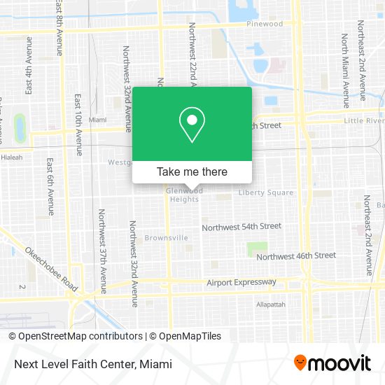 Mapa de Next Level Faith Center