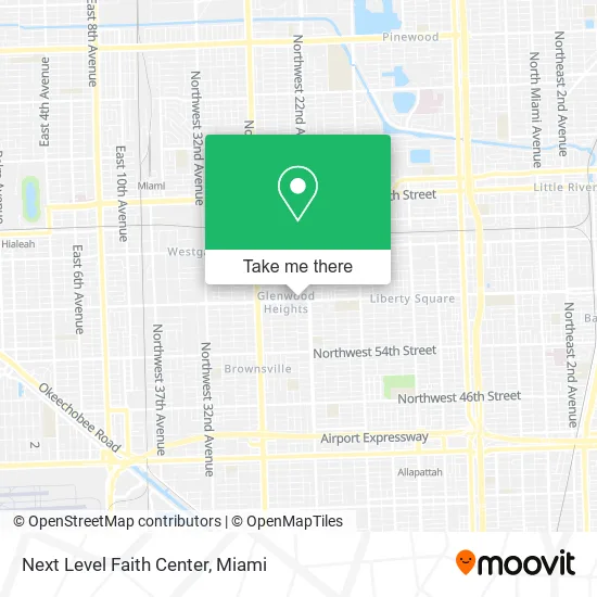 Mapa de Next Level Faith Center