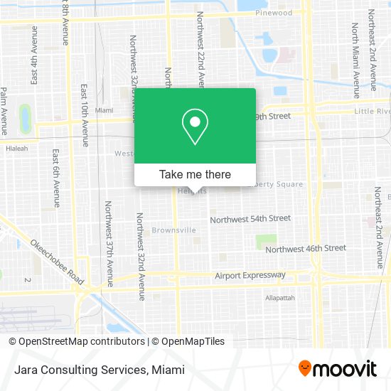 Mapa de Jara Consulting Services