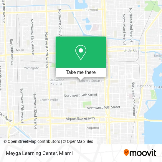 Meyga Learning Center map