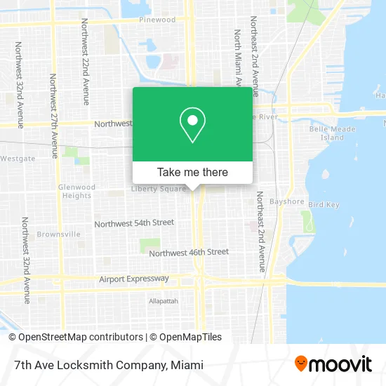 7th Ave Locksmith Company map