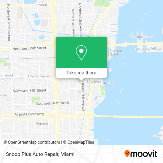 Snoop Plus Auto Repair map