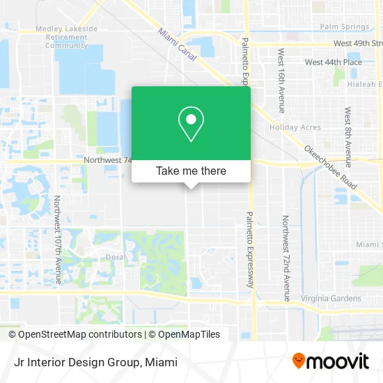 Mapa de Jr Interior Design Group